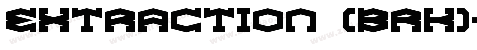 Extraction (BRK)字体转换